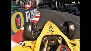 Assetto Corsa  HeinzHarald Frentzen Jordan EJ11 on Monaco 2001 [upl. by Dlaner]