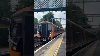 Class 730 horn at Barnt Green Railway Station [upl. by Fatsug]