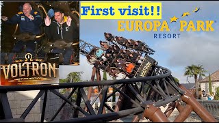 Europa Park vlog First ever visit amp first time on Voltron  day 1 vlog [upl. by Amaty]