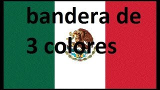 bandera de 3 colores [upl. by Ahsilet]