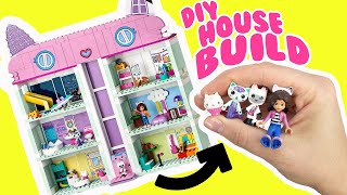 Gabbys Dollhouse Dolls are Building Lego Playhouse DIY Crafts for Kids [upl. by Yllib]