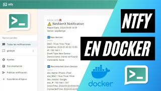 Cómo instalar NTFY en DOCKER y recibir tus notificaciones con NTFY e integrarlo con NetAlertX 🐳 [upl. by Eivad63]