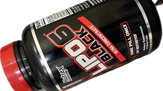 Nutrex Lipo 6 Black Ultra Concentrate Unboxing Video  Fat burner Supplement Weight loss supplement [upl. by Ruhnke]