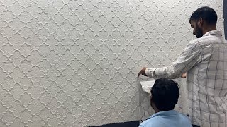 Latest Modern Wall Texture Design  Wall Painting Design Ideas [upl. by Aneba484]