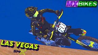 MX BIkes 2024 Las Vegas SMX Lap [upl. by Neidhardt]