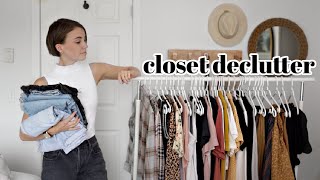 Decluttering My ENTIRE Wardrobe  MINIMALISM [upl. by Leduar994]