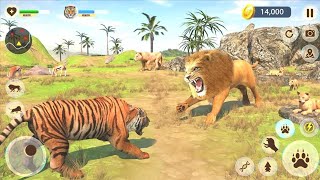 sher ka cartoon video kaise daud daud ke shikar Karta hua Sher [upl. by Otrepur]