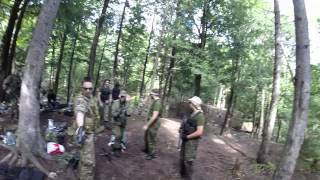 AIRSOFT Groin protector shooting test [upl. by Okika443]