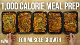 High Calorie Meal Prep for Muscle Gain  Big Boy Baked Penne [upl. by Nickolas]