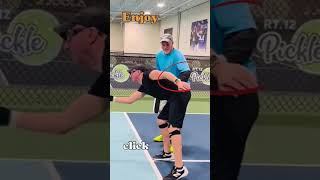 Find a doubles partner that keeps you from falling into the kitchen pickleball pickleballdoubles [upl. by Ailel]