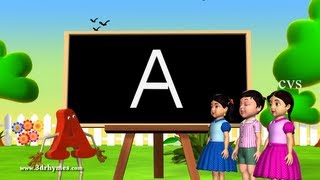 Alphabet songs  Phonics Songs  ABC Song for children  3D Animation Nursery Rhymes [upl. by Wiseman]