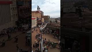 Part of Kampala City as seen from Mutaasa Kafeero Plaza Kampala urbantoday kcca [upl. by Aneri175]