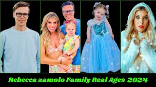 Rebecca Zamolo Family Real Name And Ages 2024 [upl. by Kcirddec619]