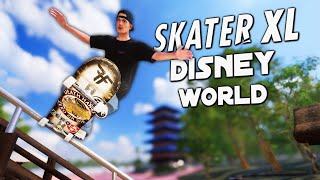 Lets Skate DISNEY WORLD EPCOT by S4shko [upl. by Salohcin14]