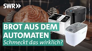 Im Check Brotbackautomaten Backmischungen und Rezepte  Preiswert nützlich gut SWR [upl. by Valery]