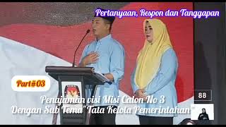 Debat Terbuka Pertama Calon Gubernur amp Wakil Gubernur NTB Part03 Sub TemaquotTata Kelola Kenegaraanquot [upl. by Nosac]