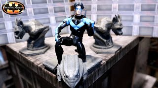 Mafex Nightwing Batman Hush Action Figure Review amp Comparison [upl. by Htrap]