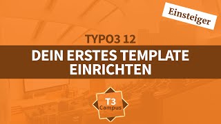 TYPO3 12 Tutorial Dein erste Template Extension in TYPO3 einrichten [upl. by Anait]