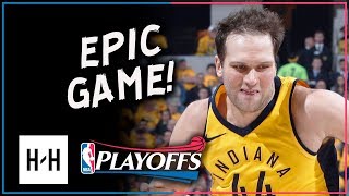 Bojan Bogdanovic Full Game 3 Highlights Pacers vs Cavaliers 2018 Playoffs  30 Points DAGGER [upl. by Chassin]