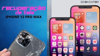 Como trocar a tela Iphone 12 PRO MAX [upl. by Holms642]