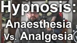 Hypnotic Anaesthesia vs Analgesia  Hypno Ink Instants  60 Seconds 1 topic no script [upl. by Margarita]