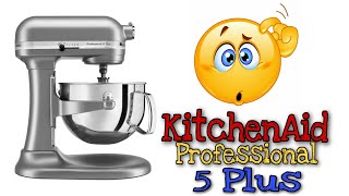 KitchenAid Professional 5 Plus desempacando batidora amasadora profesional KitchenAid pro 5 [upl. by Grimaldi]