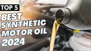 Top 5 Best High Mileage Oil in 2024  Best Synthetic Motor Oil [upl. by Lynnworth]