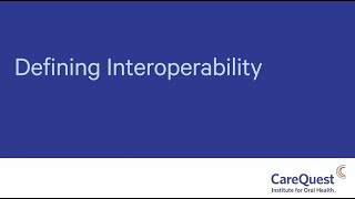 Defining Interoperability [upl. by Lorain104]