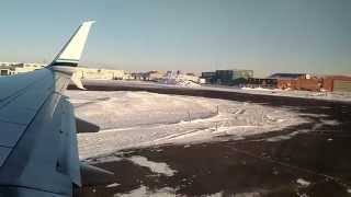 Alaska Flight 55  Prudhoe Bay to Barrow  737800  Taxi and Takeoff [upl. by Heron]