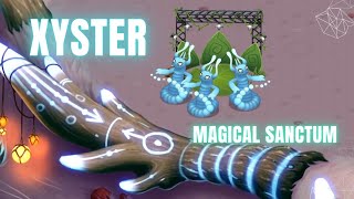 MSM Xyster solo song on Mythical Island 🩵 My Singing Monsters [upl. by Araas540]