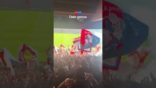 Genoa  Roma  gradinata nord da spettacolo ❤️💙 [upl. by Oknuj]