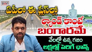 Where to Invest In AP Real Estate  Amaravati Land Rates  Ravi Prakash  Open Plots  Real Boom [upl. by Deden]