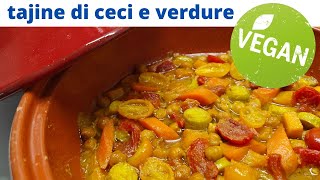 tajine di ceci e verduredal Maroccobuono sano e vegano [upl. by Ycat643]