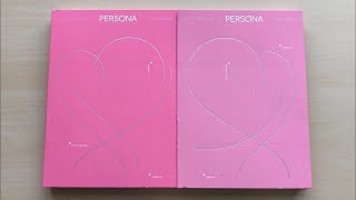 ♡Unboxing BTS 방탄소년단 6th Mini Album Map Of The Soul Persona Version 3 amp 4♡ [upl. by Bolten]