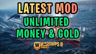 Warships Mobile 2 HACKMOD Apk Tutorial  Get Unlimited Money amp Gold in Warships Mobile 2 [upl. by Kosaka]