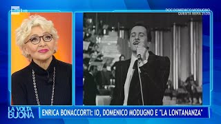 Enrica Bonaccorti Io Domenico Modugno e quotLa Lontananzaquot  La Volta Buona 27112024 [upl. by Sucramat]