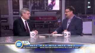 EXCLUSIVE PM Stephen Harper interview on ‘A Great Game’ [upl. by O'Malley]