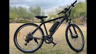 Jasion EB5 Electric Bike for Adults with 350W motor 40Miles range amp top speed of 20MPH [upl. by Phillida]