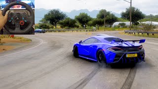 Mclaren 620R 900HP  Forza Horizon 5  Logitech G29 Gameplay [upl. by Farny]