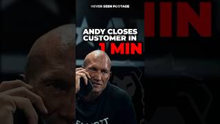 ANDY CLOSES CUSTOMER IN 1 MINUTE [upl. by Eadith273]