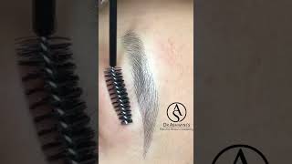 Microblading Eyebrows  Permanent Eyebrow Makeup  Natural Brows Academy [upl. by Skiest]