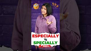 Especially vs Specially के बीच का अंतर  Learn Spoken English  Kanchan Vidya Connection shorts [upl. by Woodson]