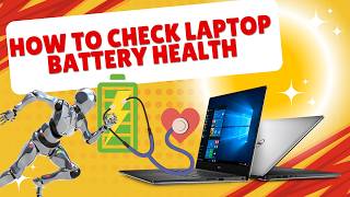 check laptop battery health [upl. by Ahteres]