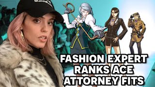 My Fashion Expert Girlfriend ranks MORE Ace Attorney Characters Outfits [upl. by Ramed]