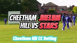 Cheetham Hill CC VS Jhelum Stars CC [upl. by Goldstein]