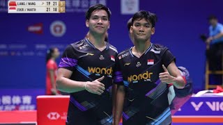 Luar Biasa Kalahkan Tuan Rumah Sekaligus Rangking 1 Dunai 🇲🇨FikriMarthin vs 🇨🇳LiangWang [upl. by Ahsert971]