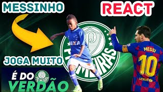 NOVO MESSI  CONHEÇA ESTEVÃO WILLIAM A GRANDE PROMESSA DO BRASIL É DO PALMEIRAS [upl. by Miki988]