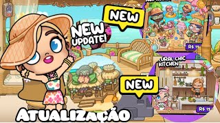 😱😍CHEGOU NOVA ATUALIZAÇÃOPAZU AVATAR WORLDmega Beach updatemuitos pacotes 😱 [upl. by Letizia]