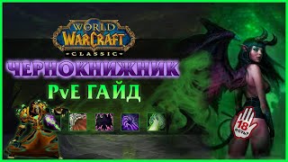 Гайд на Чернокнижника PvE Warlock Guide  World of Warcraft Classic [upl. by Meehyr499]