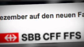 SBB Fahrplan 2012 [upl. by Twitt]